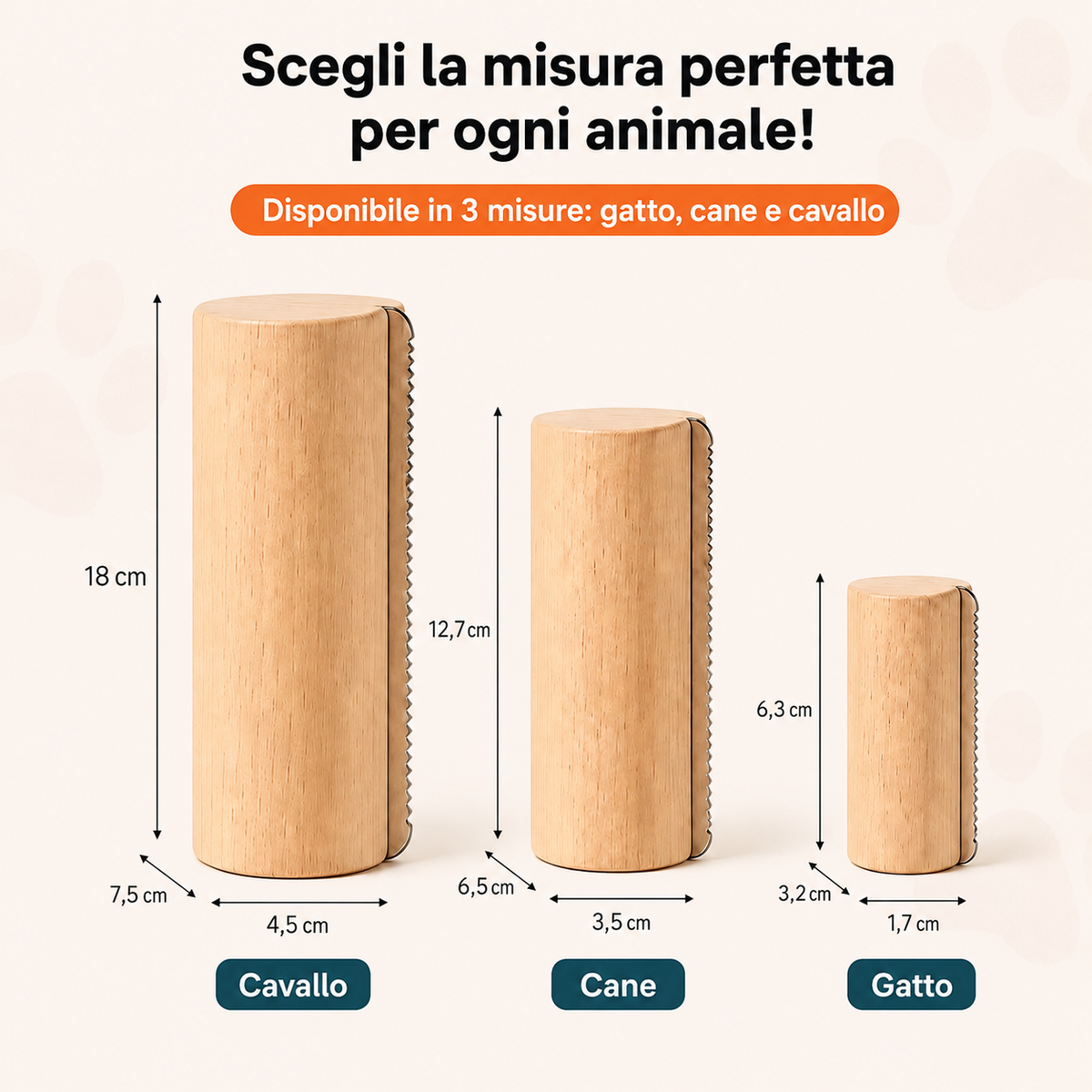 Spazzola Poileo Gatto